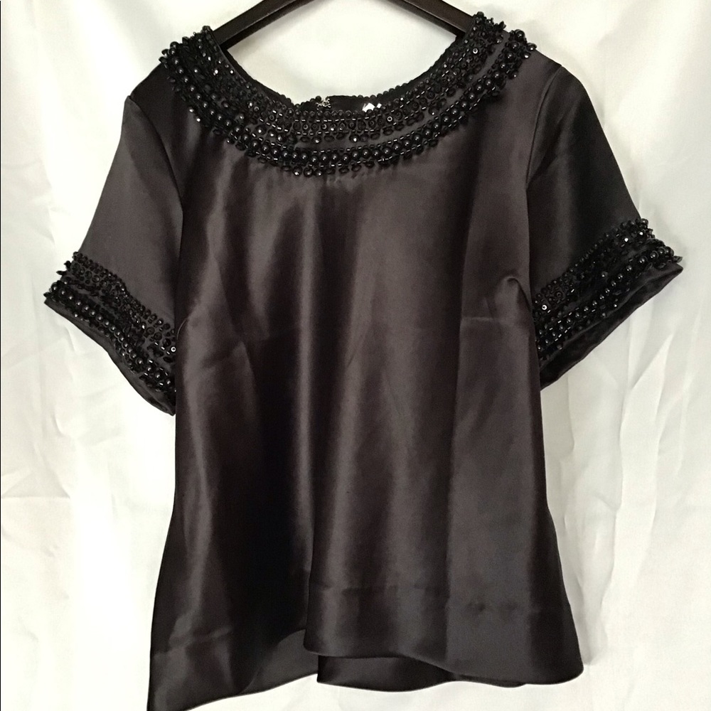 Gretchen Scott Designs beaded top NWT - Picture 1 of 4